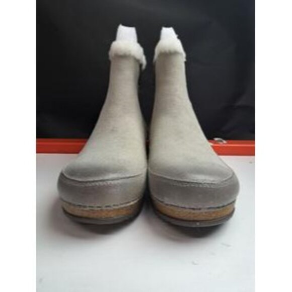 NWB Dansko Misty Barnished101. Gray Suede Shearling Ankle Boots Size 40 US 9 - 9 - Picture 9 of 10